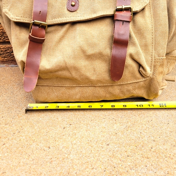 Java Monster Energy Java Backpack Canvas and Leather - Picture 11 of 13